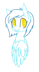 Size: 650x1200 | Tagged: safe, artist:timid-arts, oc, oc only, oc:cloud wing, pegasus, pony, solo