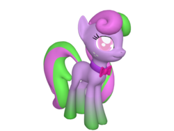 Size: 1024x768 | Tagged: safe, artist:melodysartist, oc, oc only, oc:pink flower, earth pony, pony, 3d, adoptable, bowtie, gradient hooves, solo