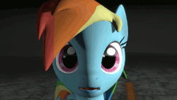 Size: 640x360 | Tagged: safe, artist:maetrome, rainbow dash, g4, 3d, animated, female, solo, source filmmaker