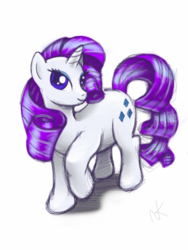 Size: 768x1024 | Tagged: safe, artist:cow41087, rarity, g4, female, solo