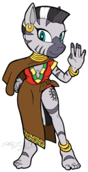 Size: 600x1166 | Tagged: safe, artist:molochtdl, zecora, zebra, anthro, plantigrade anthro, g4, barefoot, crossover, feet, simple background, sonic the hedgehog (series), sonicified, transparent background