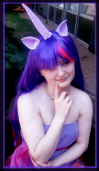 Size: 430x742 | Tagged: safe, artist:nyahproductions, twilight sparkle, human, g4, cosplay, irl, irl human, photo