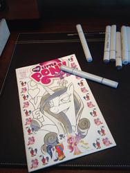 Size: 600x800 | Tagged: safe, artist:andypriceart, princess cadance, shining armor, g4, traditional art