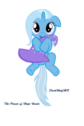 Size: 2000x3000 | Tagged: safe, artist:darkwolfmx, trixie, pony, unicorn, g4, cute, diatrixes, female, filly, filly trixie, high res, mare, solo, younger