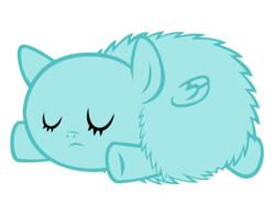Size: 4910x3650 | Tagged: safe, artist:bronyboy, fluffy pony, pegasus, pony, cute, eyes closed, fluffy pony foal, newborn, simple background, solo, transparent background, vector