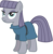 Size: 2382x2423 | Tagged: safe, artist:alicornoverlord, maud pie, earth pony, pony, g4, female, frown, high res, simple background, solo, transparent background, vector