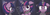 Size: 3519x1069 | Tagged: safe, artist:mistydash, king sombra, twilight sparkle, pony, unicorn, comic:slave to us, g4, bad end, caught, collar, comic, dark, dialogue, female, floppy ears, fluffy, frown, horn, horn ring, imprisonment, looking at you, magic suppression, male, mare, nose wrinkle, offscreen character, open mouth, scared, shackles, shipping, shivering, shrunken pupils, slave, straight, talking to viewer, wavy mouth, wide eyes