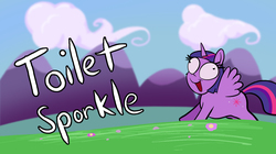 Size: 1338x750 | Tagged: safe, artist:pikapetey, twilight sparkle, alicorn, pony, g4, female, solo, twilight sparkle (alicorn), youtube link