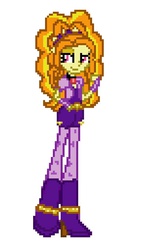 Size: 624x1024 | Tagged: safe, artist:colorpalette-art, adagio dazzle, equestria girls, g4, my little pony equestria girls: rainbow rocks, female, gem, pixel art, pixelated, simple background, siren gem, solo, white background