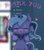 Size: 1116x1276 | Tagged: safe, artist:kuang-han, princess luna, g4, female, fourth wall, kissy face, pixiv, solo