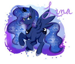 Size: 900x766 | Tagged: safe, artist:dearusagi, artist:star-chaser94, princess luna, g4, female, solo