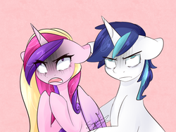 Size: 1280x960 | Tagged: safe, artist:sugarberry, princess cadance, shining armor, g4, ask-cadance, reaction image, tumblr