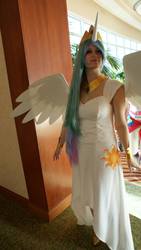 Size: 540x960 | Tagged: safe, princess celestia, human, g4, cosplay, irl, irl human, photo