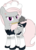 Size: 4870x6760 | Tagged: safe, artist:stillfire, oc, oc only, oc:violet, pegasus, pony, absurd resolution, angry, clothes, cross-popping veins, duster, maid, mouth hold, shoes, simple background, solo, stockings, tail bow, transparent background