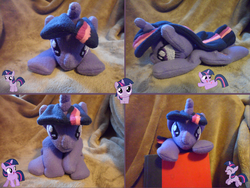 Size: 900x678 | Tagged: safe, artist:crackle486, twilight sparkle, g4, irl, photo, plushie