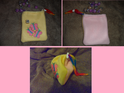 Size: 900x678 | Tagged: safe, artist:crackle486, fluttershy, g4, bag, customized toy, cutie mark