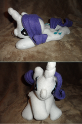 Size: 900x1354 | Tagged: safe, artist:crackle486, rarity, g4, irl, photo, plushie