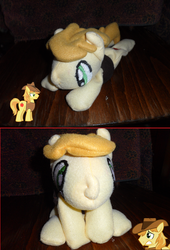 Size: 1024x1504 | Tagged: safe, artist:crackle486, braeburn, g4, irl, photo, plushie