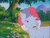 Size: 718x540 | Tagged: safe, screencap, sweet stuff, earth pony, pony, twinkle eyed pony, g1, my little pony 'n friends, sweet stuff and the treasure hunt, dream valley, female, lidded eyes, smiling, solo