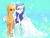 Size: 780x590 | Tagged: safe, artist:pasikon, applejack, rarity, g4, clothes, dress, female, lesbian, ship:rarijack, shipping, wedding dress