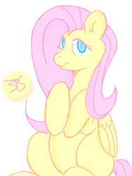 Size: 1536x2048 | Tagged: safe, artist:1understatement, fluttershy, g4, female, solo