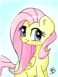 Size: 1536x2048 | Tagged: safe, artist:1understatement, fluttershy, g4, female, solo