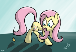 Size: 1024x704 | Tagged: safe, artist:filpapersoul, fluttershy, g4, bell, crying, female, solo