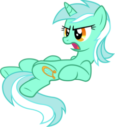Size: 8000x8850 | Tagged: safe, artist:emper24, lyra heartstrings, pony, unicorn, g4, absurd resolution, angry, female, mare, simple background, solo, transparent background, vector