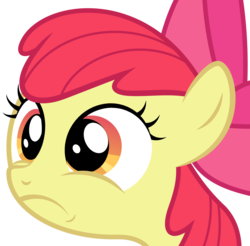 Size: 1136x1119 | Tagged: safe, artist:genericdave, apple bloom, g4, female, simple background, solo, transparent background, vector