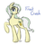 Size: 2000x2000 | Tagged: safe, artist:baa-chan01, oc, oc only, oc:fruit crush, earth pony, pony, earth pony oc, high res