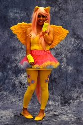 Size: 2848x4288 | Tagged: safe, artist:rose-maire517, fluttershy, human, g4, cosplay, irl, irl human, photo