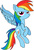 Size: 7849x11654 | Tagged: safe, artist:ocredan, rainbow dash, pegasus, pony, g4, absurd resolution, female, solo