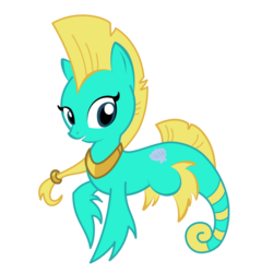 Size: 800x800 | Tagged: safe, artist:fingythetrickster, oc, oc only, sea pony, solo