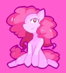 Size: 694x770 | Tagged: safe, artist:ochimoto, pinkie pie, g4, female, solo, wrong eye color