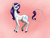 Size: 1024x768 | Tagged: safe, artist:luckyorigamistars, rarity, classical unicorn, g4, female, horn, leonine tail, solo