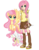 Size: 2205x2836 | Tagged: dead source, safe, artist:suzuii, fluttershy, human, g4, breeziefied, female, flutterbreez, high res, human ponidox, humanized, solo