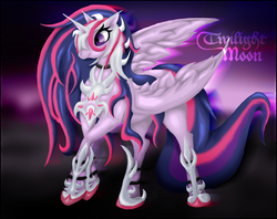 Size: 1576x1251 | Tagged: safe, artist:jewlecho, twilight sparkle, alicorn, pony, g4, armor, female, mare, solo, twilight sparkle (alicorn)