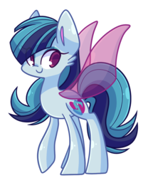 Size: 804x1000 | Tagged: safe, artist:looji, sonata dusk, pony, equestria girls, g4, my little pony equestria girls: rainbow rocks, equestria girls ponified, female, mare, ponified, simple background, siren pony, siren wings, solo, transparent background