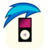 Size: 1140x1140 | Tagged: safe, artist:craftybrony, dj pon-3, vinyl scratch, g4, app, icon, iphone, ipod, music