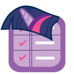 Size: 1140x1140 | Tagged: safe, artist:craftybrony, twilight sparkle, g4, app, icon, iphone, palindrome get