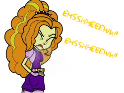 Size: 2048x1536 | Tagged: safe, artist:proponypal, adagio dazzle, equestria girls, g4, my little pony equestria girls: rainbow rocks, mucus, nostrils, sneezing, sneezing fetish, snot, spray