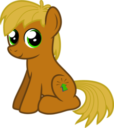 Size: 1673x1884 | Tagged: safe, artist:bryastar, oc, oc only, oc:click, colt, male, simple background, sitting, solo, transparent background, vector