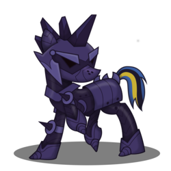 Size: 5000x5000 | Tagged: safe, oc, oc only, oc:jeryk, castle mane-ia, g4, absurd resolution, armor, castle of the royal pony sisters, old pony armor