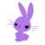 Size: 902x902 | Tagged: safe, artist:spalpp, angel bunny, g4, bonnie (fnaf), five nights at freddy's, male, solo