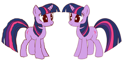 Size: 2000x1000 | Tagged: safe, artist:coma392, twilight sparkle, g4, comparison, female, non-dominant hand drawing, pixiv, solo