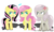 Size: 2338x1421 | Tagged: safe, artist:sparkle-fly, fluttershy, pegasus, pony, g4, chibi, discorded, emoshy, female, mare, simple background, solo, transparent background
