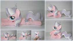 Size: 1024x571 | Tagged: safe, artist:lavim, diamond tiara, g4, irl, photo, plushie, solo