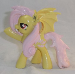 Size: 1865x1841 | Tagged: safe, artist:gryphyn-bloodheart, fluttershy, g4, customized toy, female, flutterbat, irl, mcdonald's, photo, toy