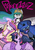 Size: 2480x3508 | Tagged: safe, artist:jowyb, princess cadance, princess celestia, princess luna, twilight sparkle, alicorn, pony, g4, alicorn tetrarchy, female, gorillaz, high res, mare, parody, twilight sparkle (alicorn)