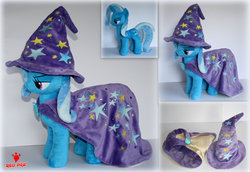 Size: 1024x704 | Tagged: safe, artist:lavim, trixie, pony, unicorn, g4, female, irl, mare, photo, plushie, solo